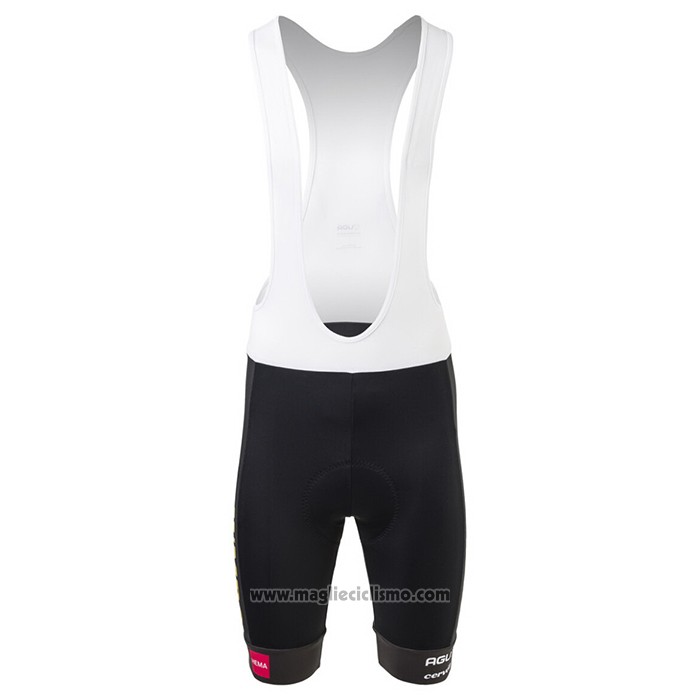2021 Abbigliamento Ciclismo Jumbo Visma Giallo Manica Corta e Salopette